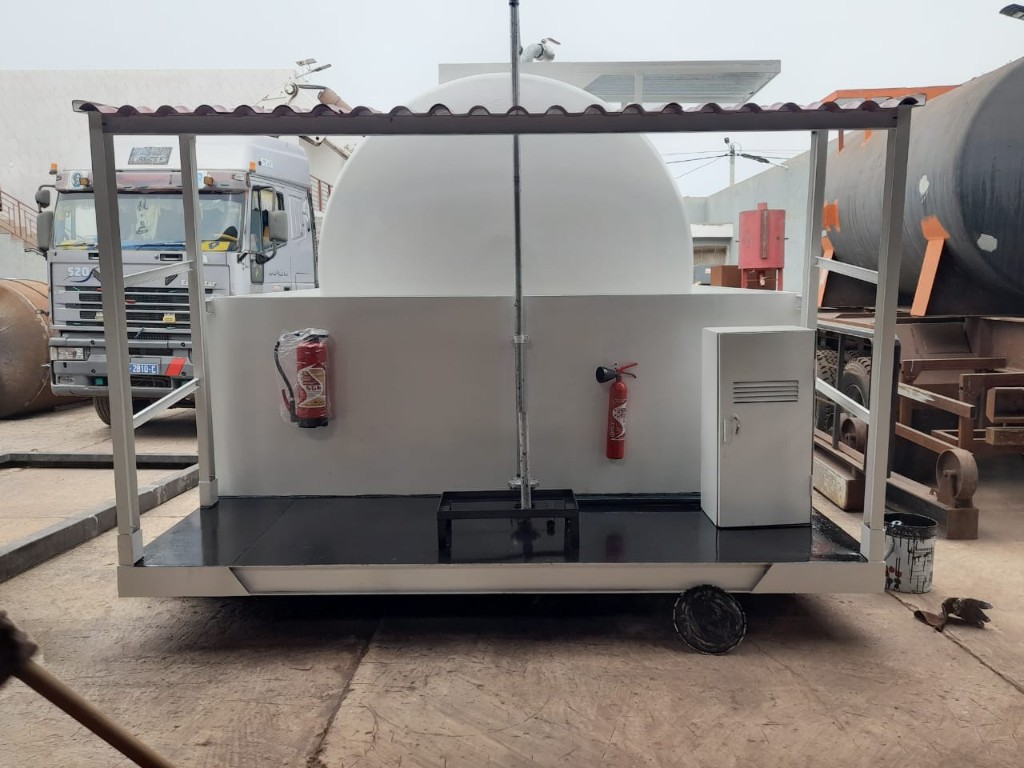 Station de distribution carburant